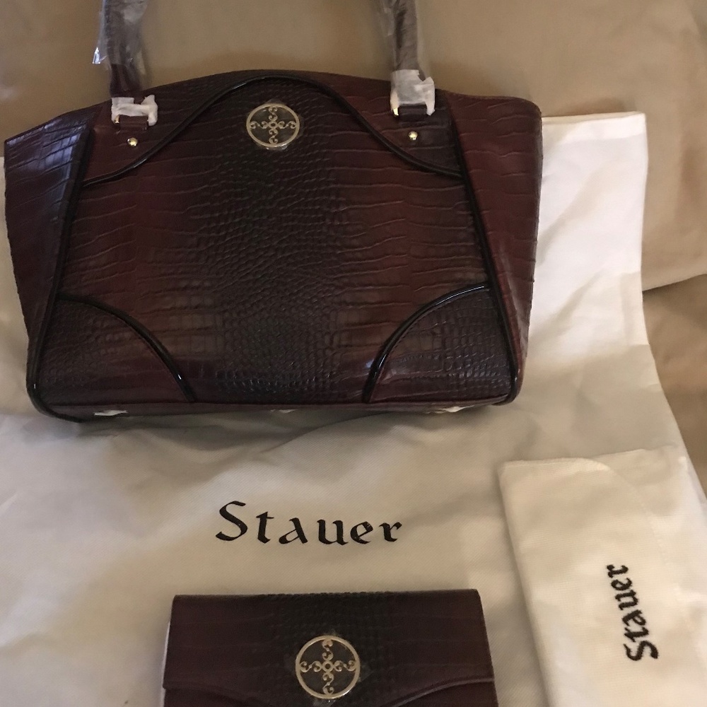 Stauer purse/hand bag and wallet